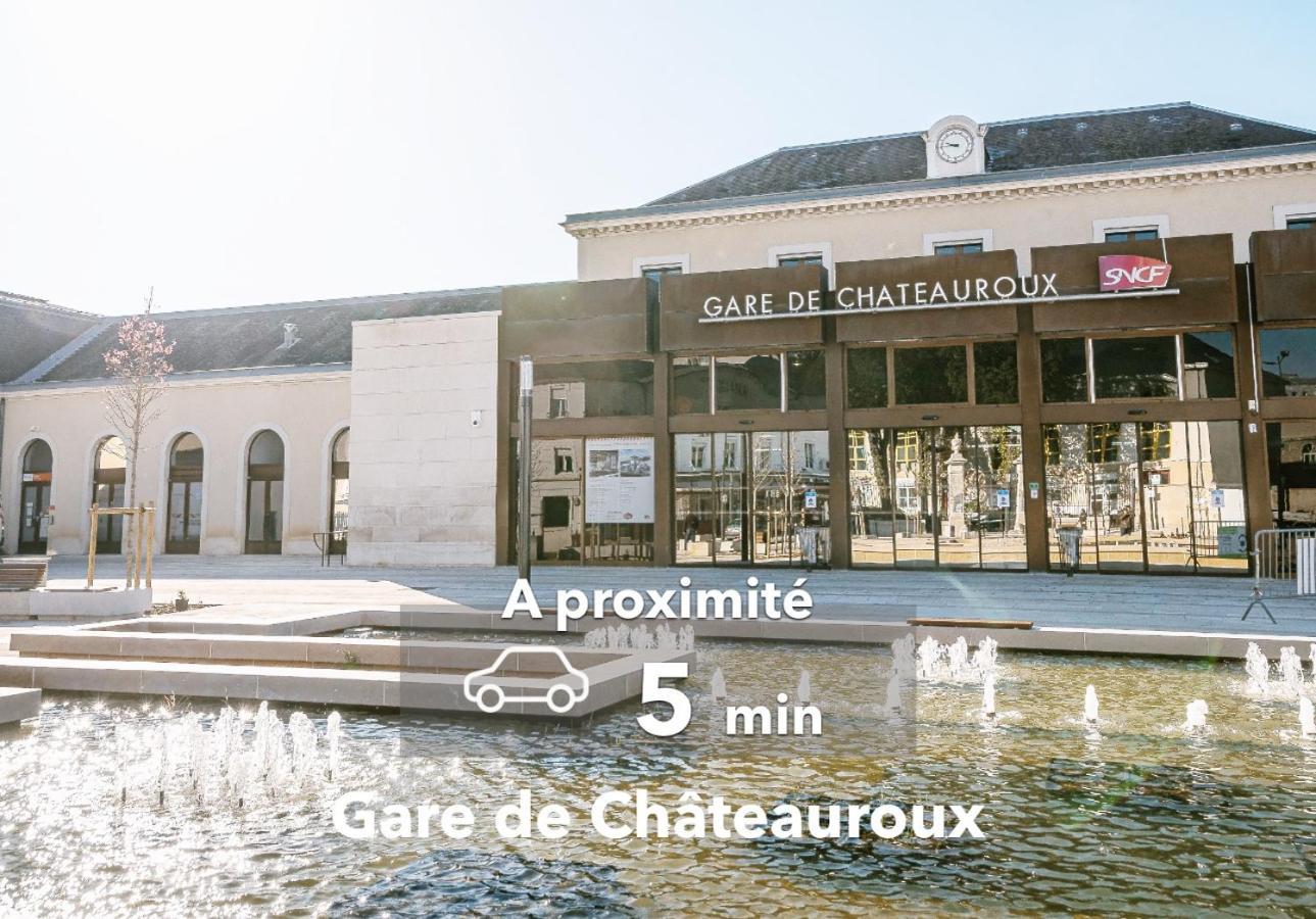 Le Haussmann ⸱ Stationnement Gratuit ⸱ Fibre Lejlighed Déols Eksteriør billede