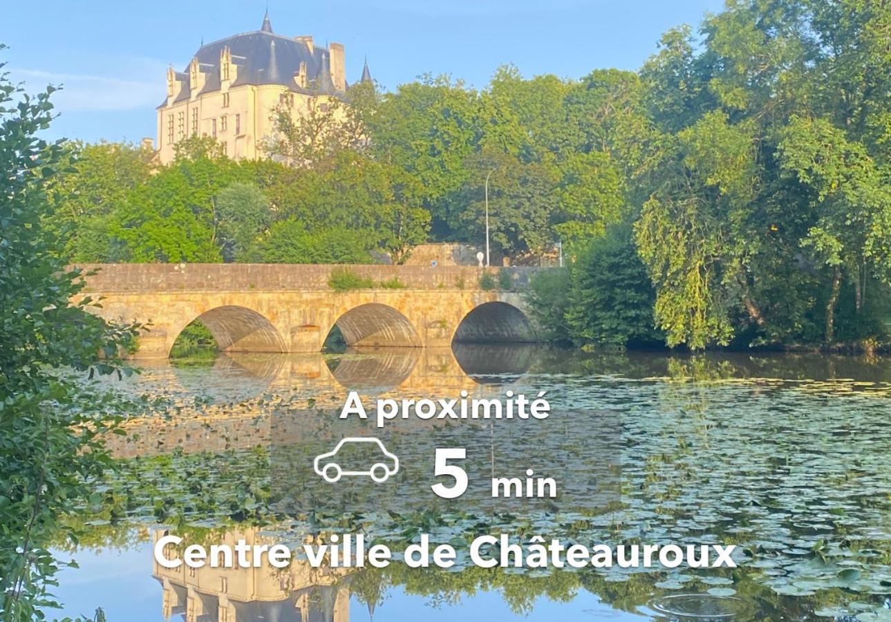 Le Haussmann ⸱ Stationnement Gratuit ⸱ Fibre Lejlighed Déols Eksteriør billede