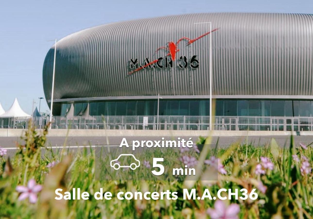 Le Haussmann ⸱ Stationnement Gratuit ⸱ Fibre Lejlighed Déols Eksteriør billede